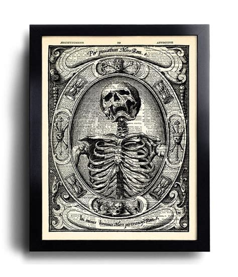 Skeleton Memento Mori Skull Art Print Skeleton Poster Art | Etsy