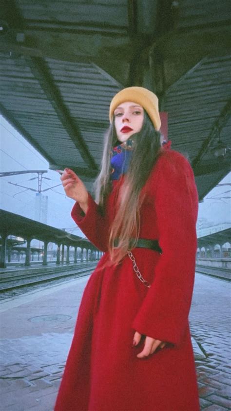 Red/ Portraiture/ Composition/ November/Rain/Film by AlexandrinaAna on DeviantArt