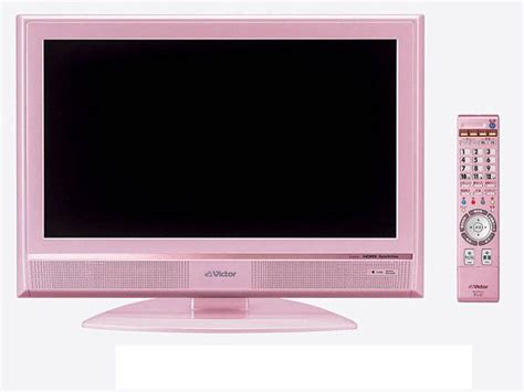 Pink JVC-Victor LCD TV Just Released In Japan in 2023 | Pink, Everything pink, Girly office