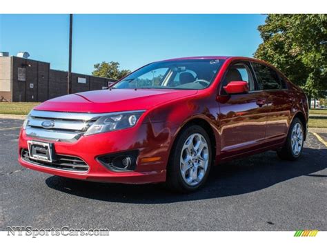 2010 Ford fusion red candy metallic