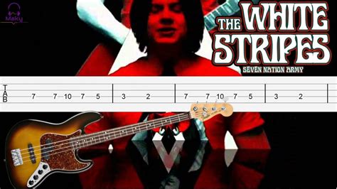 Seven Nation Army - The White Stripes [Bass Tabs Tutorial] - YouTube