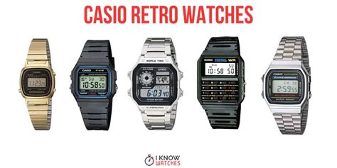 Retro Casio Vintage Watches - Making a Comeback - iknowwatches.com