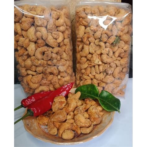 Jual kacang mete oven pedas manis berbagai ukuran | Shopee Indonesia