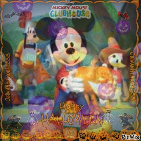 Mickey Mouse Clubhouse Halloween 2020 - GIF animé gratuit - PicMix