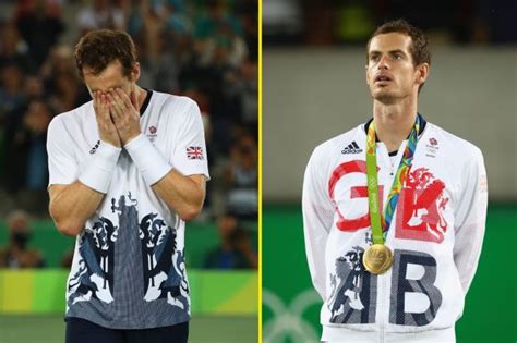 Andy Murray was reduced to tears after making Olympic history in Rio ...