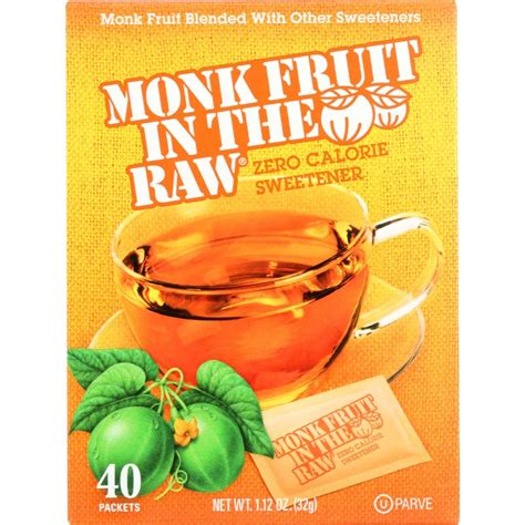 Monk Fruit In The Raw Monk Fruit In The Raw - 40 Packets - Case Of 8 | Fruit, Gourmet recipes ...