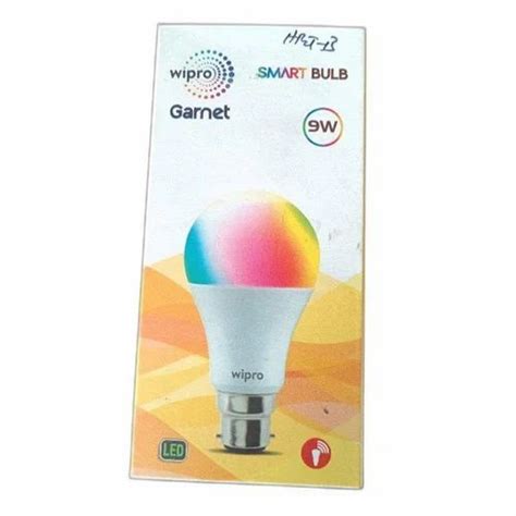 9 W Wipro LED Smart Light Bulb, For Lighting Purpose at Rs 750 in Chennai