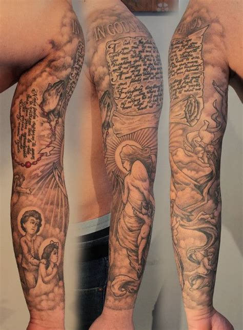 Full Sleeve Tattoo Ideas / Full Arm Tattoo Ideas | twosisterschallengeblog