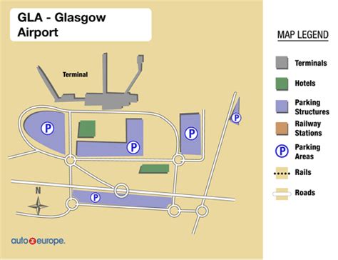 Glasgow Airport Car Park Map