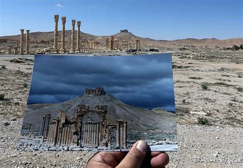 #syria #palmyra before&after #war | Palmyra, Palmyra syria, World ...