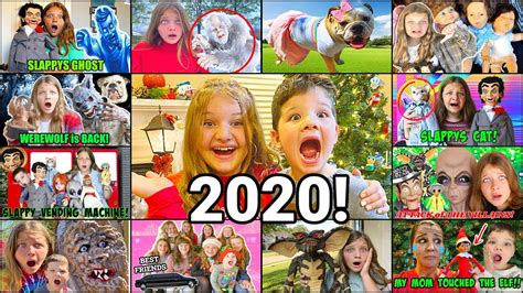 FUN and CRAZY KIDS 2020 REWIND! BEST YEAR EVER with Aubrey and Caleb! - YouTube