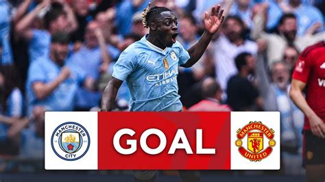 GOAL | Jeremy Doku | Manchester City 1-2 Manchester United | Final | Emirates FA Cup 2023-24 ...