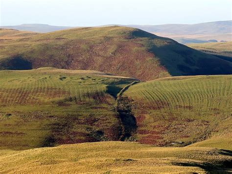 Iron Age settlements by Clennell Street... © Andrew Curtis :: Geograph Britain and Ireland