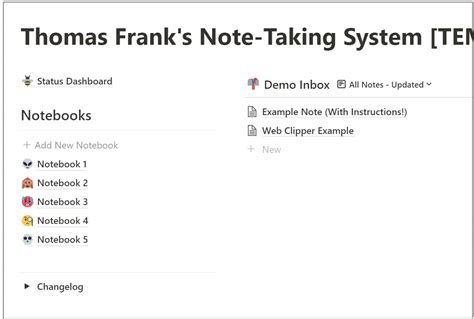 Notion Templates For Students Note Taking - Get What You Need For Free