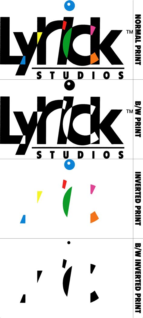 Lyrick Studios Print Logo Suite by C-E-Studio on DeviantArt