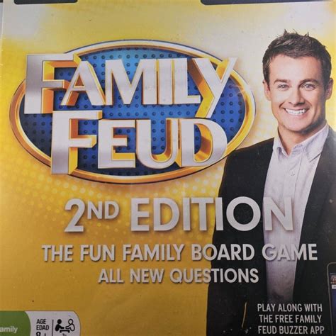 Family Feud Board Game 2nd Australian Edition 2015 New & Sealed - Etsy