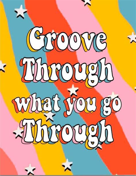 Groovy Vibes 70s Retro Inspirational Positive Quote Posters 60 Posters Classroom Decorations ...