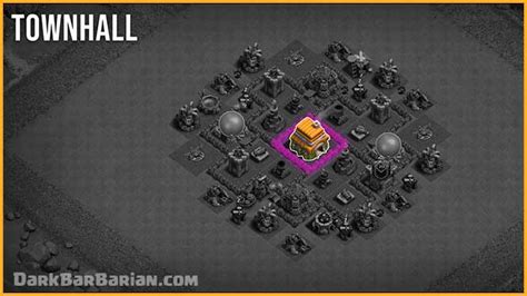 The Best Ultimate Town Hall 6 Trophy/Hybrid Base Layout 2022 !! COC Town Hall 6 Hybrid Base ...