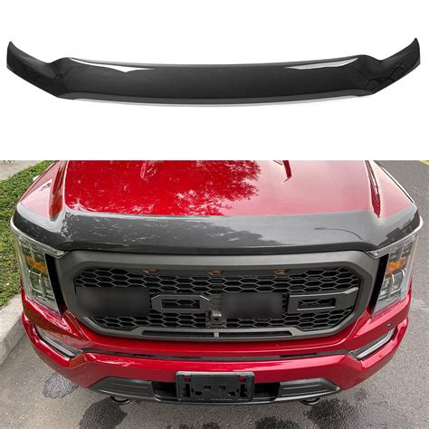 Buy Xipoo Fit Ford F150 Hood Shield Hood Deflector Hood Guard for 2021 ...