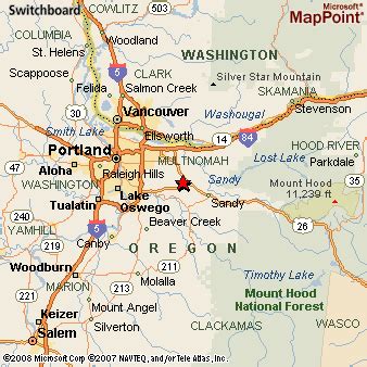 Where is Boring, Oregon? see area map & more