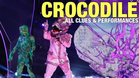 The Masked Singer Crocodile: All Clues, Performances & Reveal - YouTube