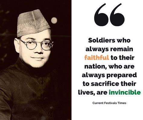 [Images] 25 Patriotic Netaji Subhas Chandra Bose Quotes & Slogans