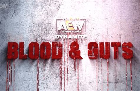 AEW Postpone Wednesday’s ‘Blood & Guts’ Match – WEB IS JERICHO