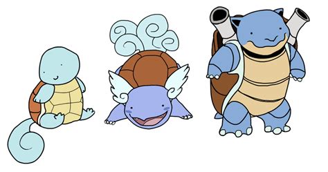 Evolution - Squirtle Wiki