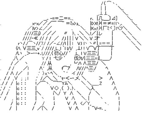 Hatsune Miku ASCII art list in 2024 | Ascii art, Cute text symbols, Text art