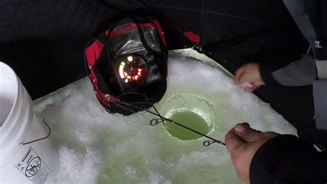 crappie ice fishing - YouTube