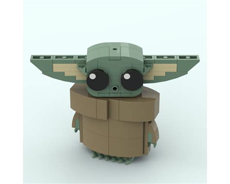 LEGO MOC-32056 Baby Yoda (Star Wars 2019) | Rebrickable - Build with LEGO