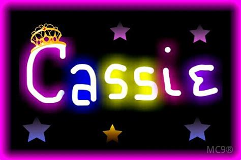 CASSIE (CUSTOM NAME WALLPAPER) | I made this for a friend an… | Flickr