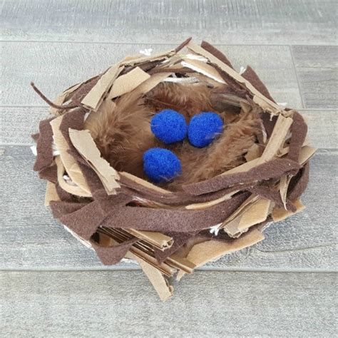 Bird Nest Preschool Craft with Mixed Materials » Preschool Toolkit