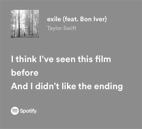 exile, taylor swift | Taylor swift song lyrics, Taylor lyrics, Taylor swift lyrics