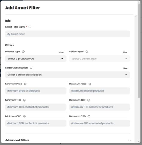 Smart Filters - Feature Spotlight — BudSense