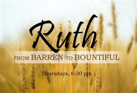 The Book of Ruth – Anchored Resources