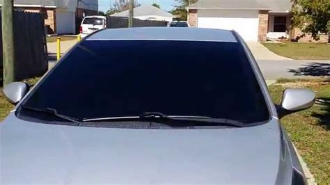 15% Windshield Tint - YouTube