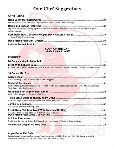 Canton Inn menu in Hillsboro, Illinois, USA