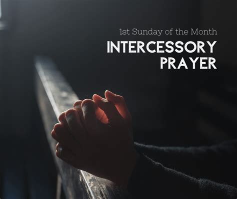 Intercessory Prayer - Como Baptist Church