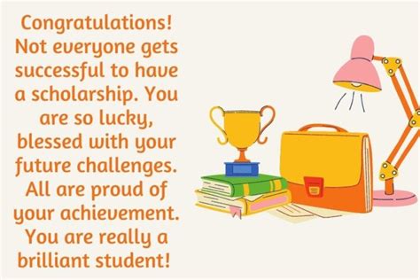 Congratulation Messages For Scholarship - Best Congratulation Messages