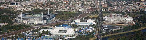 Olympic Park Stadium - Oval, Car Park, Public Transport & Map Melbourne