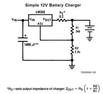 12V 3A Battery charger schematic