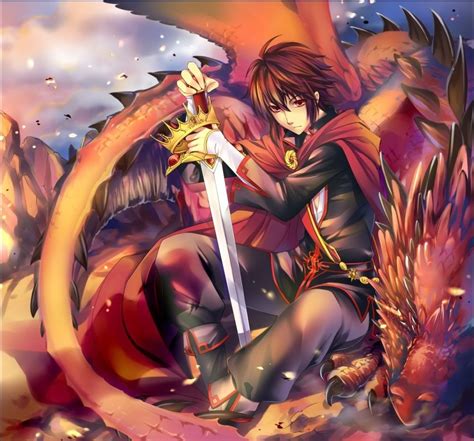 Dragon-Rider | Anime, Anime art fantasy, Anime guys