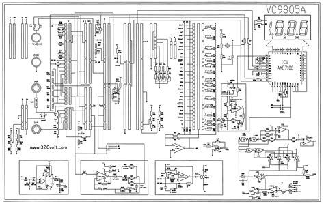 Digital Multimeter Dt9208a Schematic Diagram - Wiring Diagram