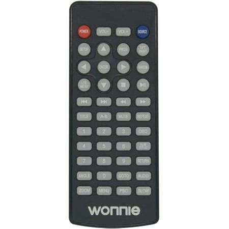 WONNIE Remote for Portable DVD Player | Walmart Canada