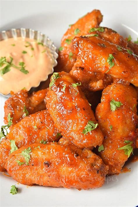 Try this recipe of best sticky spicy Honey Hot Wings,which are perfect ...