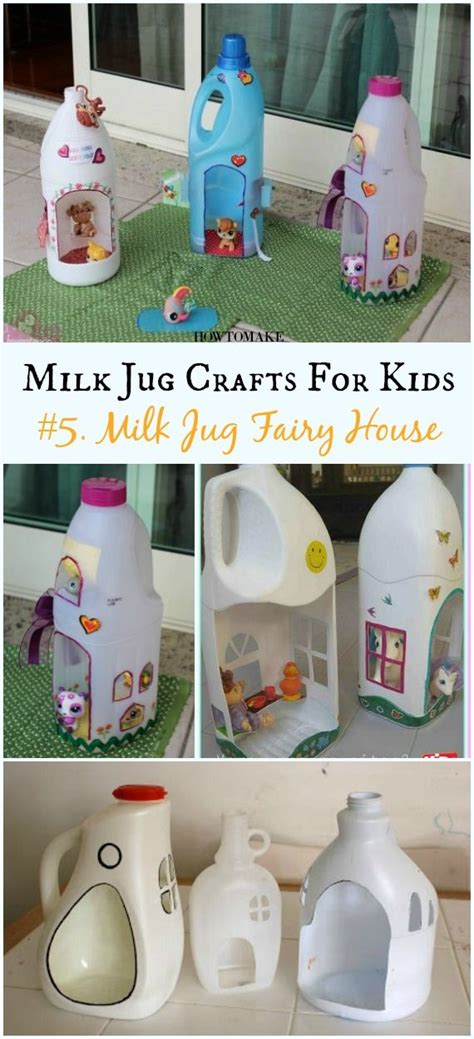 Recycled Milk Jug Crafts Your Kids Can Do | Recycled milk jug crafts, Recycling for kids, Milk ...