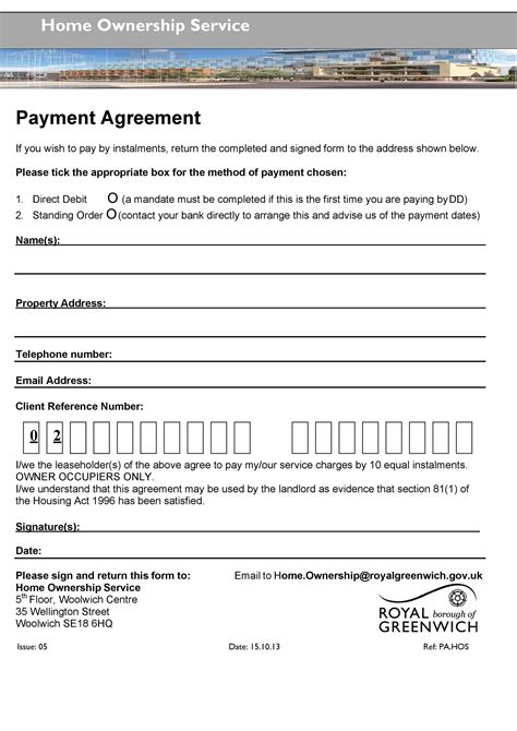 Payment Agreement - 40 Templates & Contracts - Template Lab