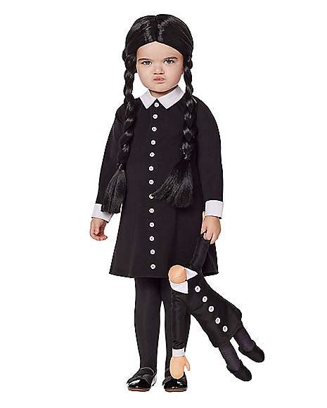 Wednesday Addams Costume, Wednesday Addams Girls Costume - agrohort.ipb ...