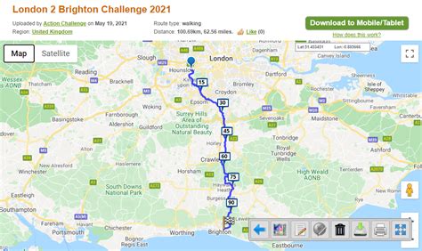 London 2 Brighton Maps & Route - Ultra Challenge